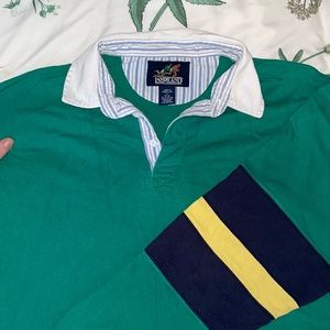 VINTAGE Men’s  CROPPED Rugby Shirt